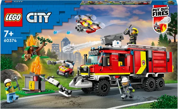 LEGO City 60374 Brandkommando-lastbil