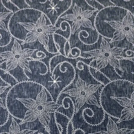 Denimtyg 145cm 61 Print - 50cm