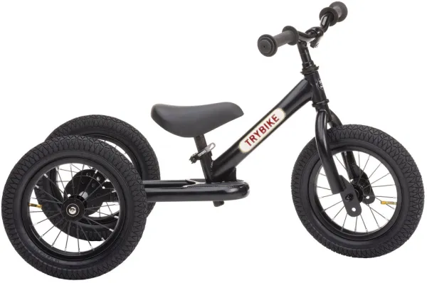 Trybike 3-hjul, Svart/Svart